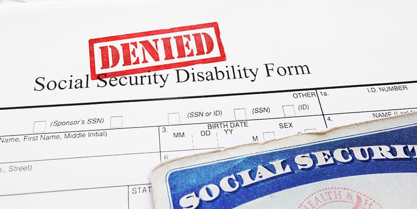 Social Security Disability: 3 Reasons For A Denied Claim